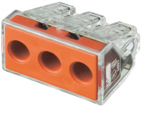 Клеммник wago 773-173 3х6мм2 без пасты