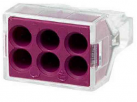 Клеммник wago 773-326 6х2,5мм2 без пасты