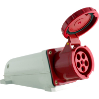 Розетка навесная HT- 135 3P+N+E 63А