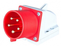 Вилка настенная 32А 400V 3P+E IP44