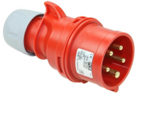 Вилка кабельная 32А 400V 3P+N+E IP44