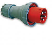 Вилка кабельная 63А 400V 3P+N+E IP67