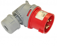 Вилка кабельная угловая 16А 400V 3P+N+E IP44